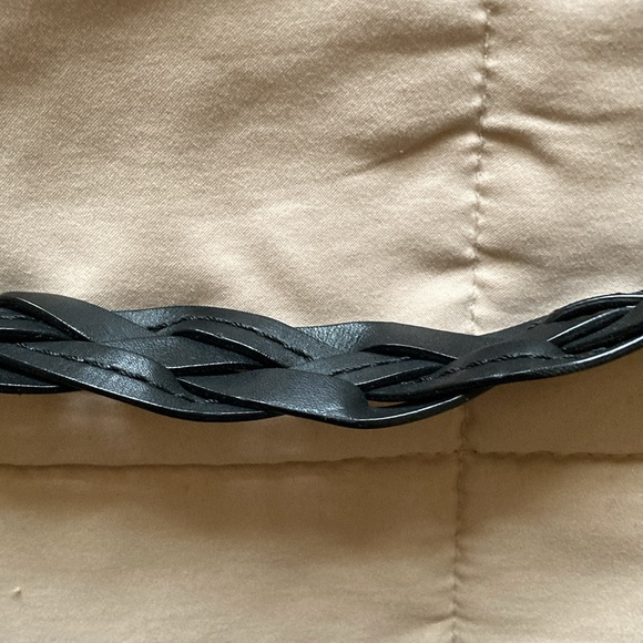 Coach original black leather braided and trims. Excellent! Used once. Good buy! - Picture 3 of 14